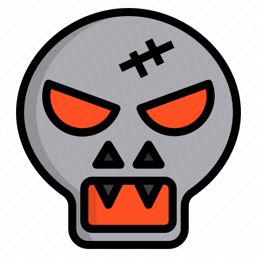 Halloween, party, skull, witch icon - Download on Iconfinder