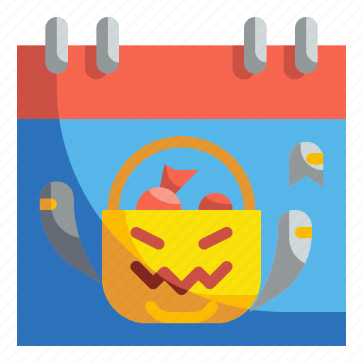 Calendar, date, day, event, halloween, time icon - Download on Iconfinder