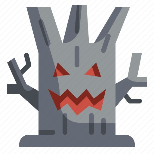 Evil, halloween, monster, spooky, tree icon - Download on Iconfinder
