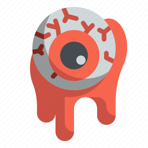 Eyeball, fright, halloween, horror, scary, spooky icon - Download on Iconfinder