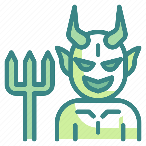 Demon, devil, halloween, scary, spooky icon - Download on Iconfinder