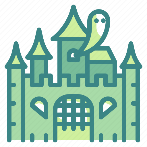 Building, castle, ghost, halloween, horror, palace icon - Download on Iconfinder