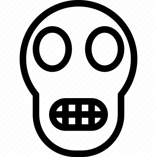 Bones, dead, death, ghost, halloween, skeleton, skull icon - Download on Iconfinder