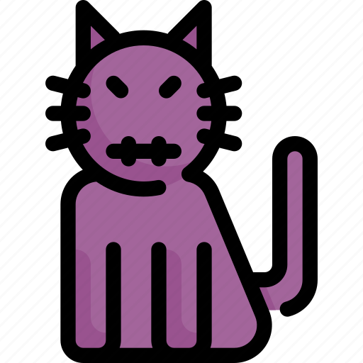 Animal, animals, cat, devil, halloween, pet icon - Download on Iconfinder