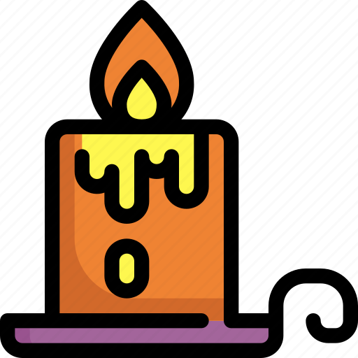 Bulb, candle, decoration, lamp, light, light bulb icon - Download on Iconfinder