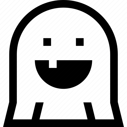 Creepy, emoji, ghost, halloween, scary, spooky icon - Download on Iconfinder