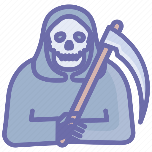 Death, halloween, horror, reaper icon - Download on Iconfinder