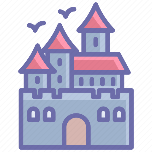 Castle, halloween, haunted icon - Download on Iconfinder