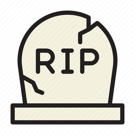 Grave, halloween, horror, rip, scary, spooky, creepy icon - Download on Iconfinder