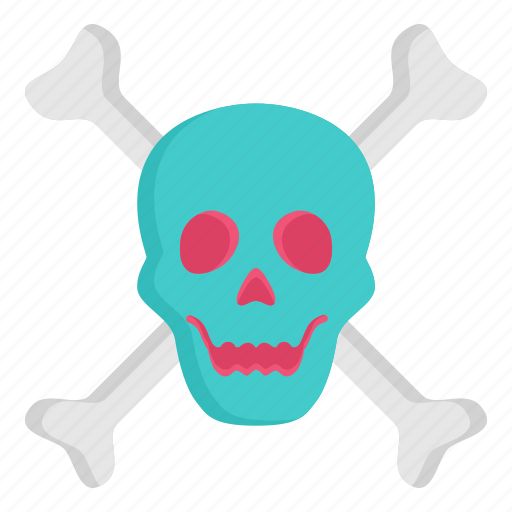 Bone, death, halloween, horror, scary, skeleton, skull icon - Download on Iconfinder