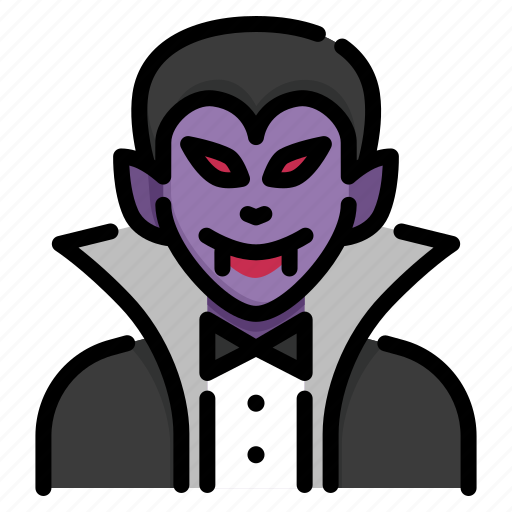 Dracula, halloween, horror, monster, scary, spooky, vampire icon - Download on Iconfinder