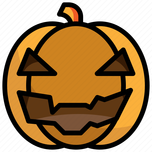 Emoticon, halloween, jack, lantern, o, pumpkin, spooky icon - Download on Iconfinder