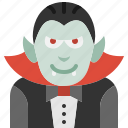costume, character, avatar, dracula, user, vampire