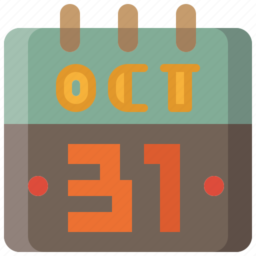 Date, halloween, event, calendar, festival, time, october icon - Download on Iconfinder