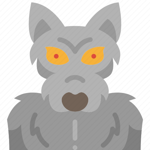 Costume, evil, monster, werewolf, halloween, wolf, supernatural icon - Download on Iconfinder