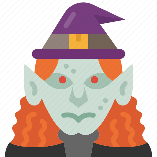 Witch, magician, character, avatar, user, wizard icon - Download on Iconfinder