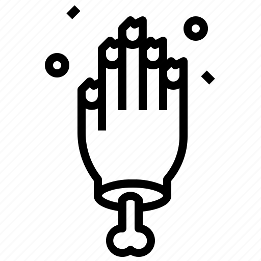 Hand, terror, scary, fear, spooky icon - Download on Iconfinder