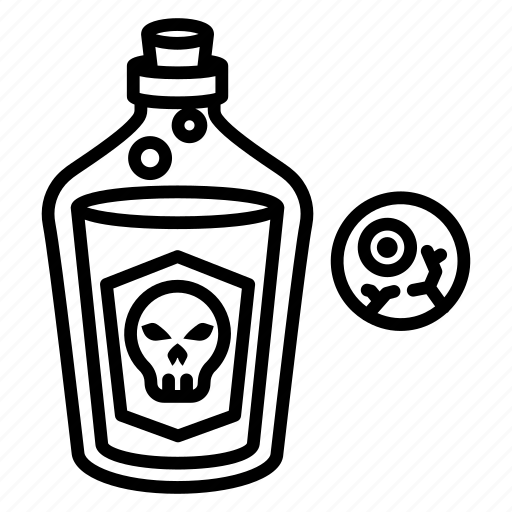 Poison, toxic, bottle, liquid, potion icon - Download on Iconfinder
