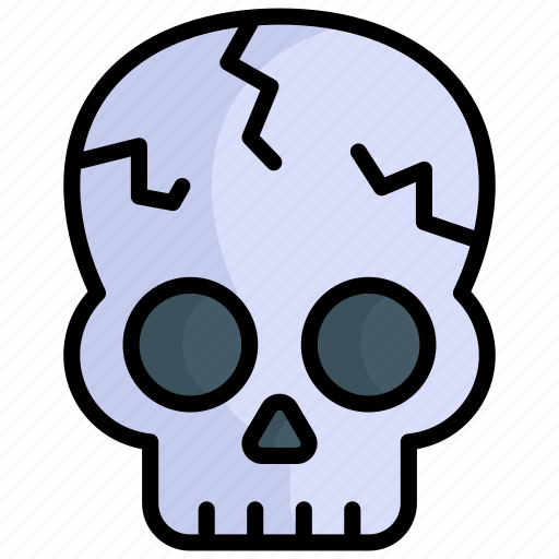 Skull, ghost, skeleton, danger, horror, scary, halloween icon - Download on Iconfinder