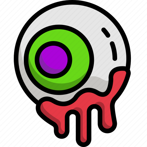 Eyeball, halloween, horror, terror, frightening, fright, spooky icon - Download on Iconfinder