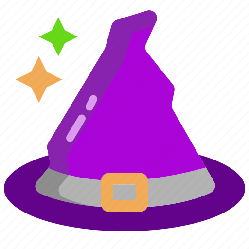 Witch, hat, wizard, costume, fashion, halloween, magic icon - Download on Iconfinder