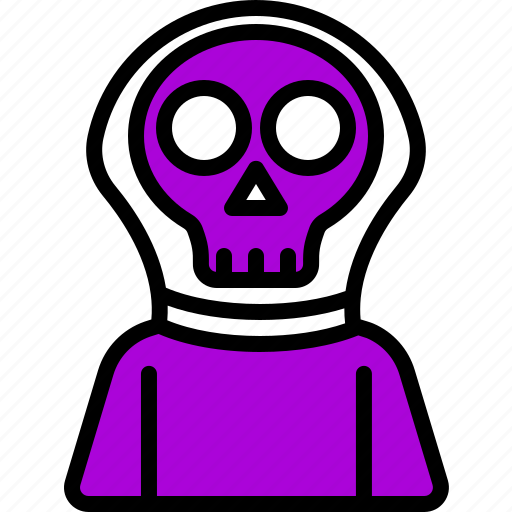 Grim, reaper, spooky, characters, costume, fantasy, halloween icon - Download on Iconfinder