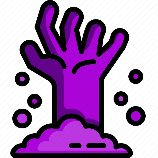 Zombie, halloween, dead, horror, fear, terror, hand icon - Download on Iconfinder
