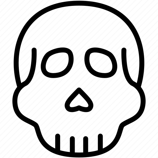 Skull, halloween, scary, horror, ghost icon - Download on Iconfinder