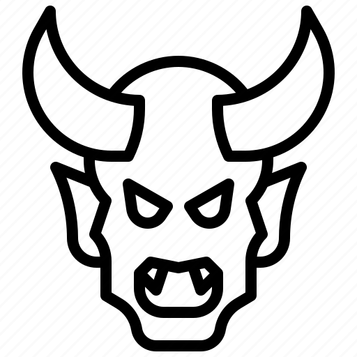 Evil, demon, devil, fear, halloween icon - Download on Iconfinder