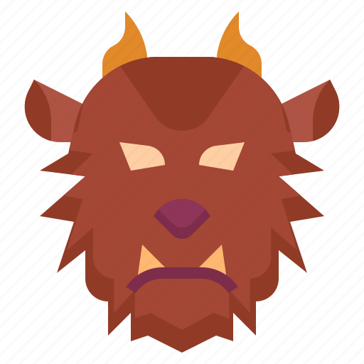 Beast, werewolf, spooky, scary, monsterv icon - Download on Iconfinder