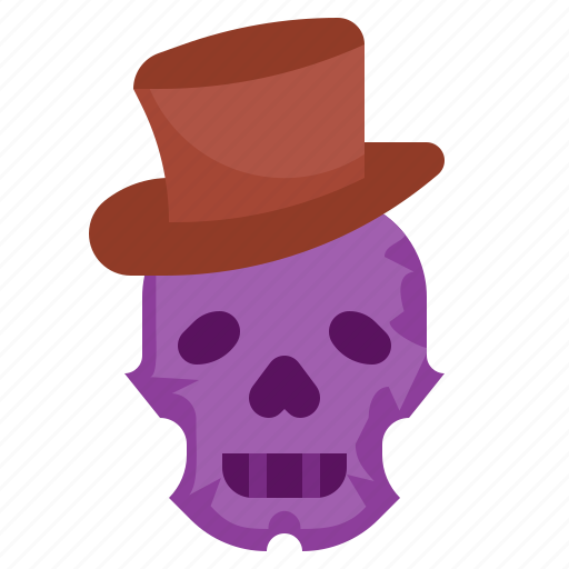 Death, dead, corpse, hat, halloween icon - Download on Iconfinder