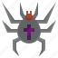 spider, insect, scary, cross, halloween 