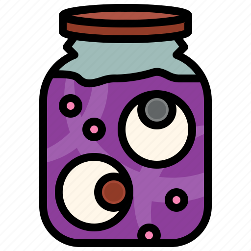 Eyeball, jar, halloween, potion icon - Download on Iconfinder