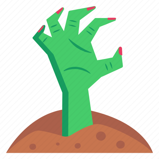 Zombie hand, creepy hand, halloween hand, spooky hand, evil hand icon - Download on Iconfinder