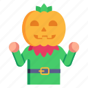 halloween pumpkin, pumpkin costume, carved pumpkin, pumpkin, halloween character
