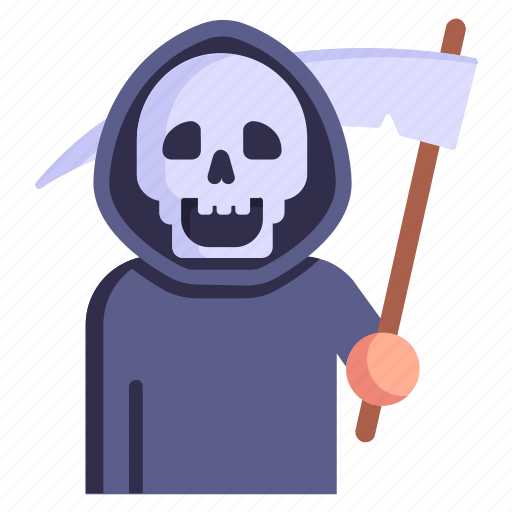 Horror, reaper, grim reaper, halloween character, creepy icon - Download on Iconfinder