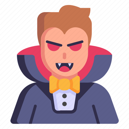 Vampire, vamp, monster, evil, scary dracula icon - Download on Iconfinder