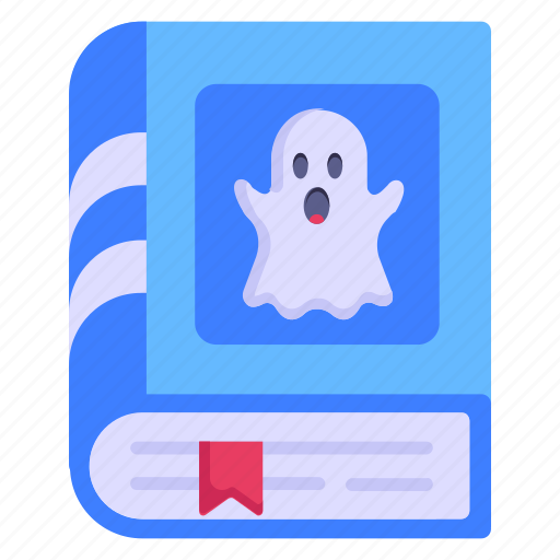 Halloween book, horror book, ghost book, spirit book, handbook icon - Download on Iconfinder