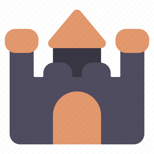 Castle, halloween, scary, party, building icon - Download on Iconfinder