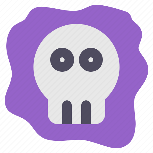 Poison, potion, skull, cloud, halloween icon - Download on Iconfinder