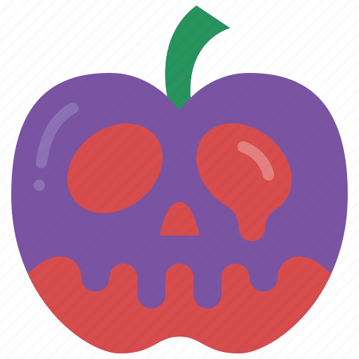 Poison, apple, halloween, fantasy, death, magic, poisonous icon - Download on Iconfinder