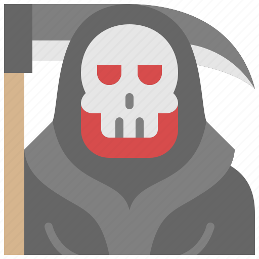 Reaper, grim, death, costume, halloween, character, horror icon - Download on Iconfinder