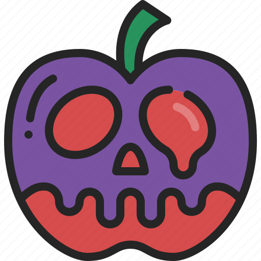 Poison, apple, halloween, fantasy, death, magic, poisonous icon - Download on Iconfinder