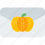 halloween, mail, holiday, message 
