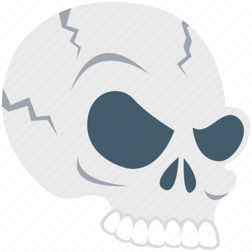 Halloween skull, scary evil ghost, evil, dreadful, horrible, scary icon - Download on Iconfinder