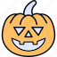 horror, monster, pumpkin, scary, treat 