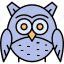 halloween owl, owl animal, bird, halloween, moon owl 