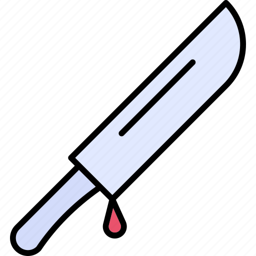 Horror knife, blood knife, knife, murder, violence icon - Download on Iconfinder