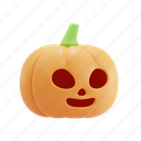 halloween, pumpkin, autumn, ghost, horror, monster, 3d icons, 3d illustrations 