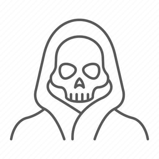 Grim, reaper, dead, character, halloween, horror, scary icon - Download on Iconfinder